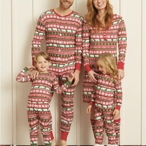 Little Blue House size size 4 Festive Polar Bear Kids Pajamas